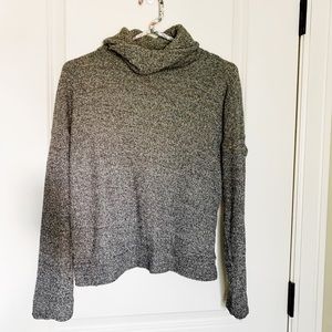 Madewell Gray Turtleneck Light Sweater